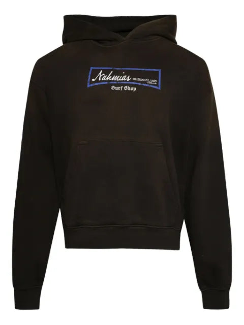 Nahmias surf-print hoodie