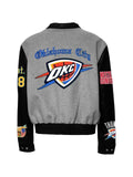 Jeff Hamilton  Oklahoma City Thunder varsity jacket
