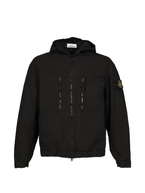 Stone Island 1200011 organic cotton ripstop overshirt