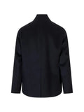 Montecore button-up stand-collar jacket