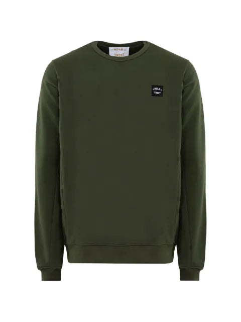 In Gold We Trust The Lifetime logo-patch sweatshirt