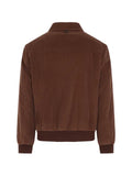 Canali corduroy zip-up jacket