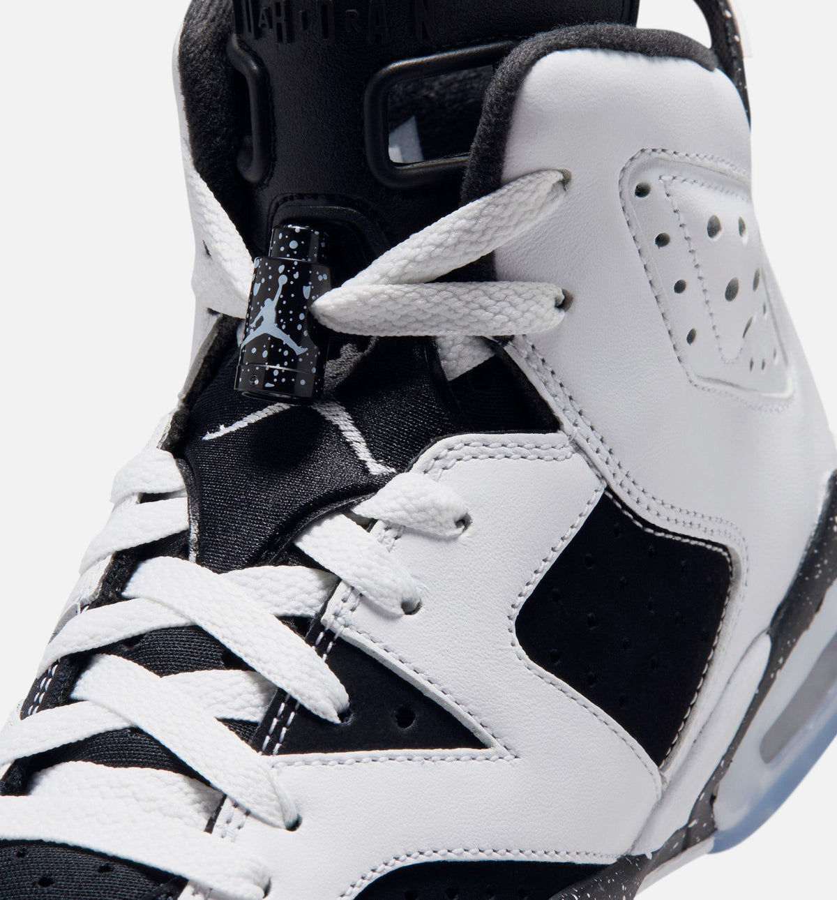 Air Jordan 6 Retro 'Black and White' Grade School - Black/White