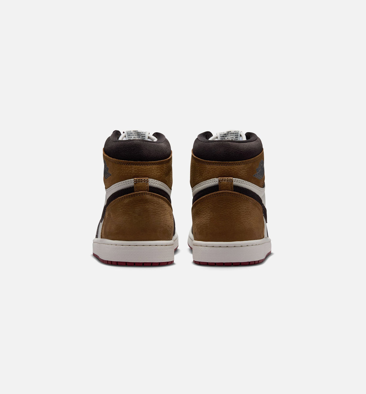 Air Jordan 1 Retro High OG Love Letter Men's Lifestyle Shoes - Shadow Brown/Team Red/Light British Tan