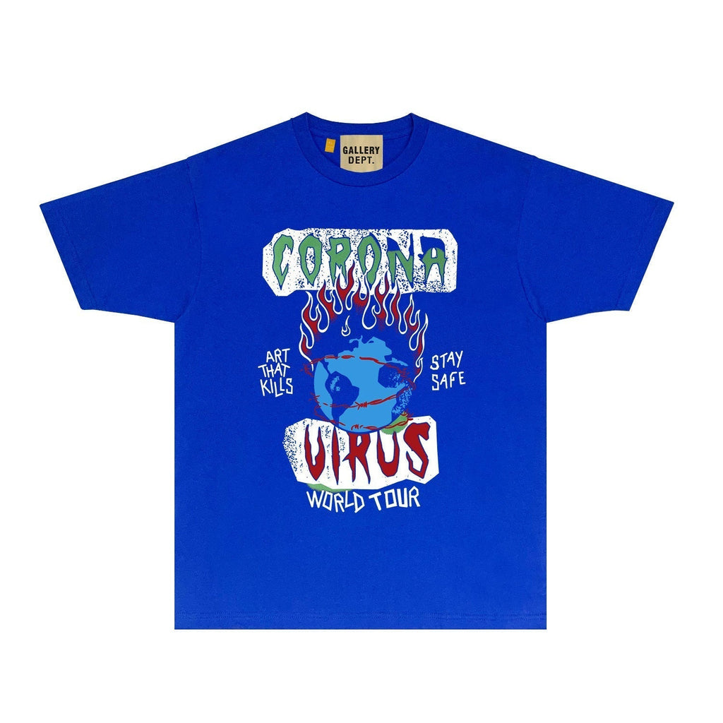Gallery Dept T Shirts European And American Tee Shirt Short Sleeve T-Shirt Blouse