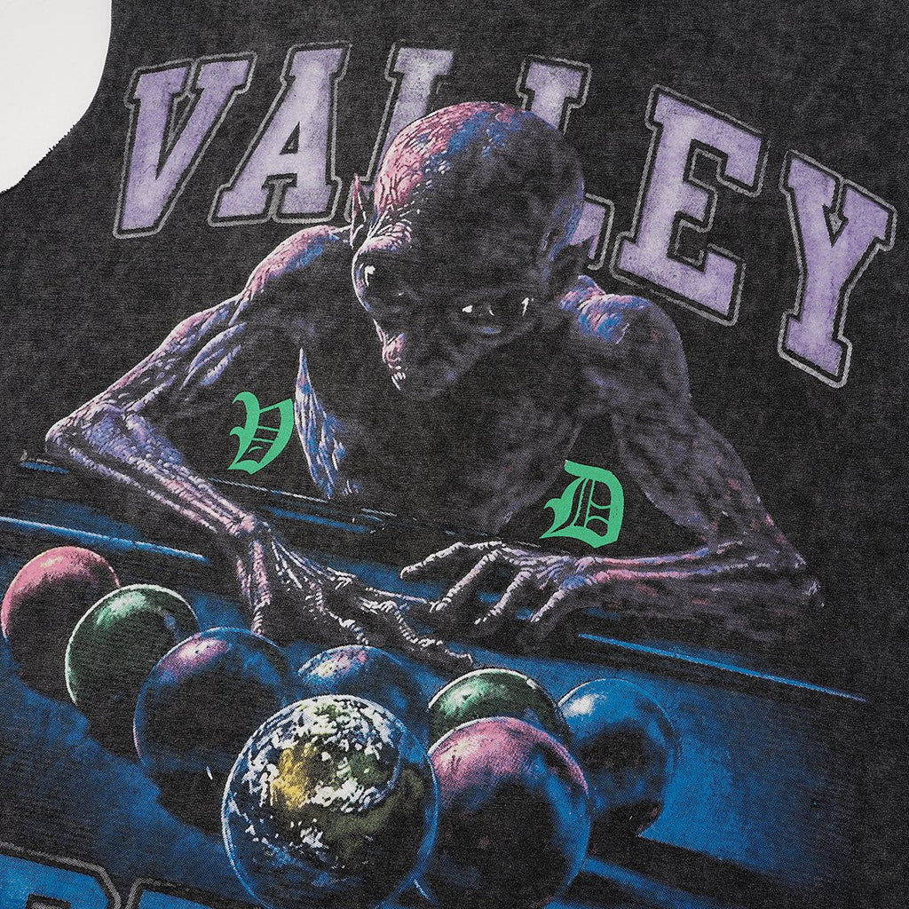 VALLEY Dreams Billiards Graphic Sleeveless T-Shirt